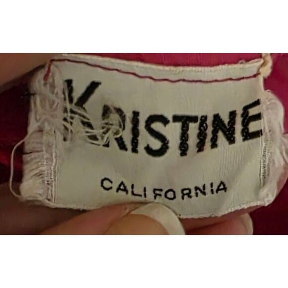 Vintage 80s Long Sleeve Drop Waist Skirted Jumper Romper Shorts Womens XL Pink - Picture 7 of 7